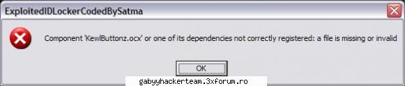 ids locker 1.0 deci cand intrat prima data program mers acum cand incerc intru imi eroarea din