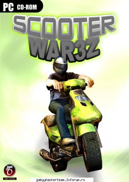 scooter war3z dupa moda tâmpita lansata driv3r sau driver, team capul perete (fara casca protectie
