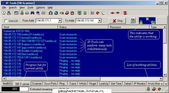 tools from boxerbd despre program: tcp ntr-un singur program: set scanere (hostname scanner,