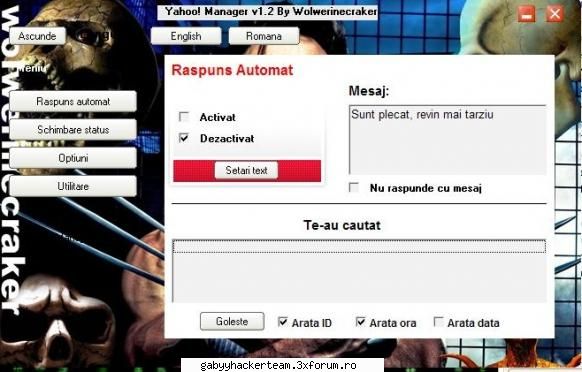 yahoo manager v1.1 facut mine