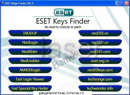 eset nod32 keys finderv7 eset nod32 keys finderv7 este program care iti genereaza serial-uri nod32