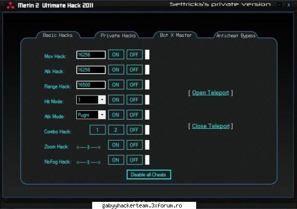 metin ultimate hack 2011 acest program este multihack metin ajuta mai multe avantaje privinta aici: