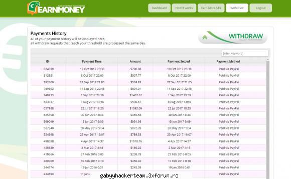 earnmoney este o aplicatie ce se instaleaza doar pe (versiune desktop nu o aplicatie care genereaza