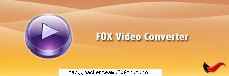 fox video converter 8.0.10.26 fox video converter 8.0.10.26 16,6 mbeasy & powerful video editing