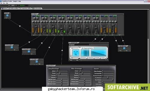 darkwave studio v2.62 the program designed for both the and recording music and also very suitable
