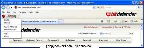 BitDefender Anti-Phishing - BitDefender Anti-Phishing is the easiest way to - Software PC