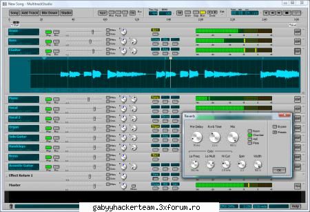 Bremmers Audio Design Plus MultitrackStudio Pro v5.21 - MultitrackStudio este audio / MIDI - Software PC