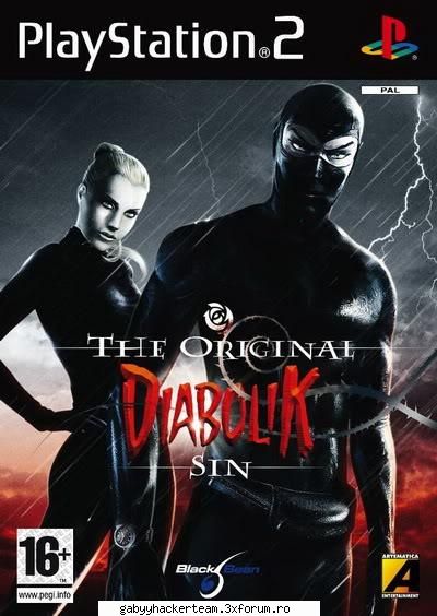 Diabolik The Original Sin PAL MULTi6 PS2DVD - Diabolik: păcatul originar este o - Jocuri PS2