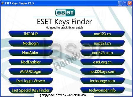 ESET Nod32 Keys Finderv7 - ESET Nod32 Keys Finderv7 este un program care iti - Software PC