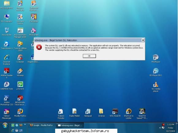 Eroare Dll {help pls} - Salut , am si eu nevoie de ajutor , ma tot - Hacking-ul nostru cel de toate zilele