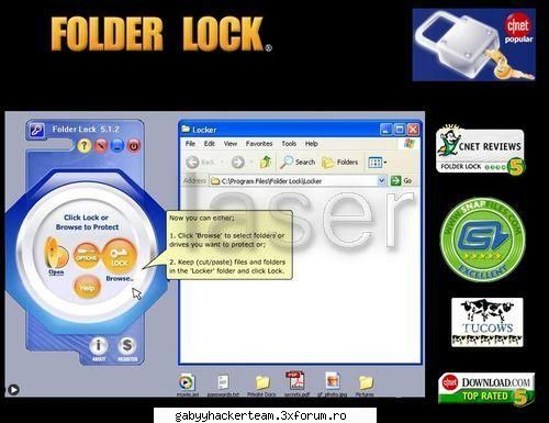 Folder Lock 6.1.2 - Folder Lock is fast file-security software that - Software PC