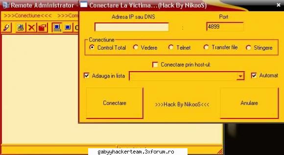 HackRemoteRetea - Acest Program Este Un Remote Administrator Facut - Recycle Bin