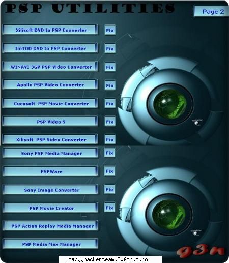PSP Utilities 13 in 1 AiO - marilena13 - Software PC