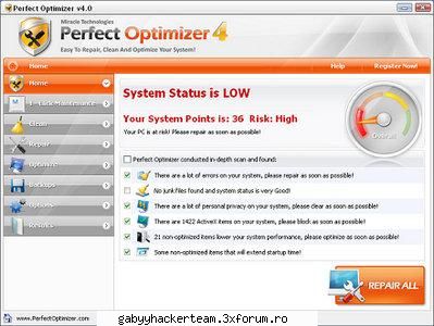 Perfect Optimizer - Perfect Optimizer | 5.52 Mb Perfect OptimizerTM - Software PC
