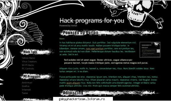 Template fain - Asta este un template foarte fain DOWNLOAD il - Tutoriale HTML