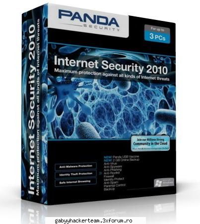 panda 2010 full - 83.3 mb Panda Internet Security 2010 v18.0.0 de - Programe Securitate
