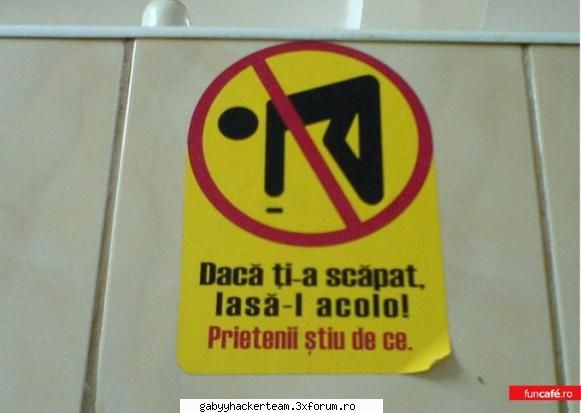 wc - prieteni stiu dc - Funny